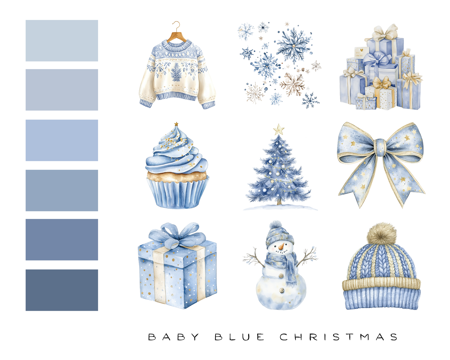 Baby Blue Christmas